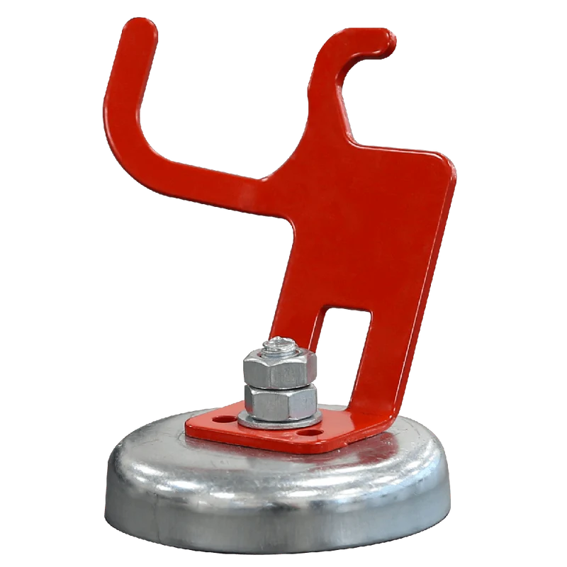 Supporto Magnetico Pinza Portaelet.Rosso - HELVI