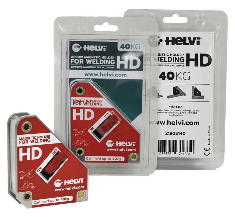 Supporto Magnetico Hd Con On/Off 40Kg per saldatura - HELVI