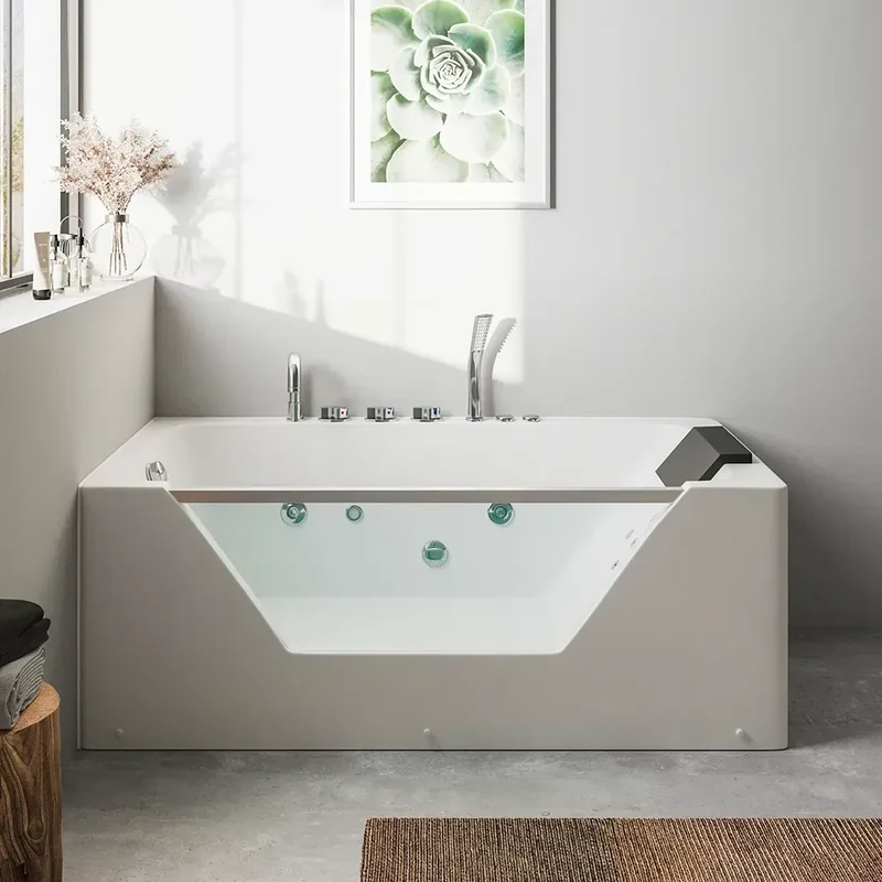 Vasca idromassaggio per interno 160x80 cm design moderno | Chill Eco