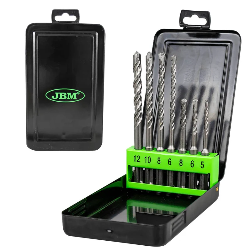 SET DI PUNTE SDS-PLUS PER TRAPANO A PERCUSSIONE 53850 JBM