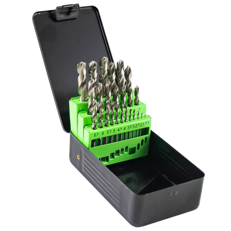 SET DI PUNTE AD ELICA HSS 4341, 1-13 MM 53856 JBM