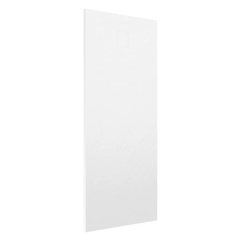 Piatto doccia 80x170 cm colore bianco effetto pietra | Samos
