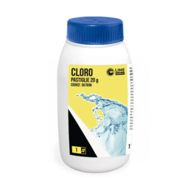 Cloro Piscina Pastiglie 20 g – Confezione da 1 kg