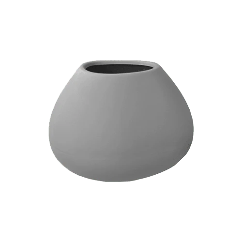 Vaso Cachepot Gaudì grigio 67cm