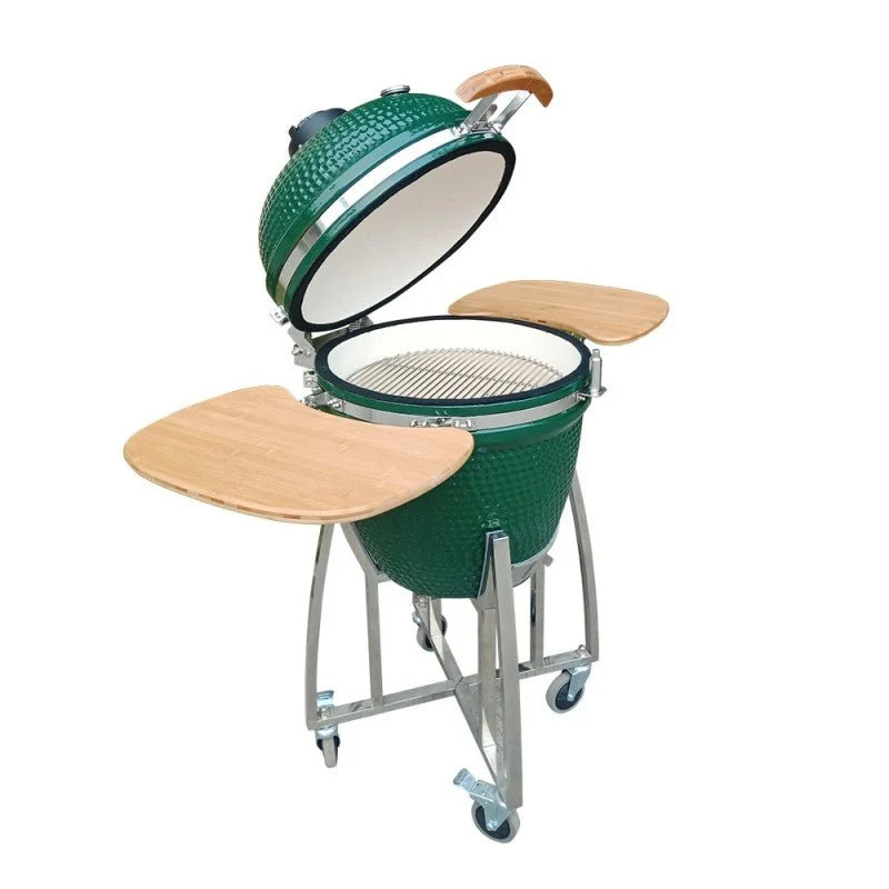 Barbecue Kamado Professionale in Ceramica – Green Kamado Chef Schingaro