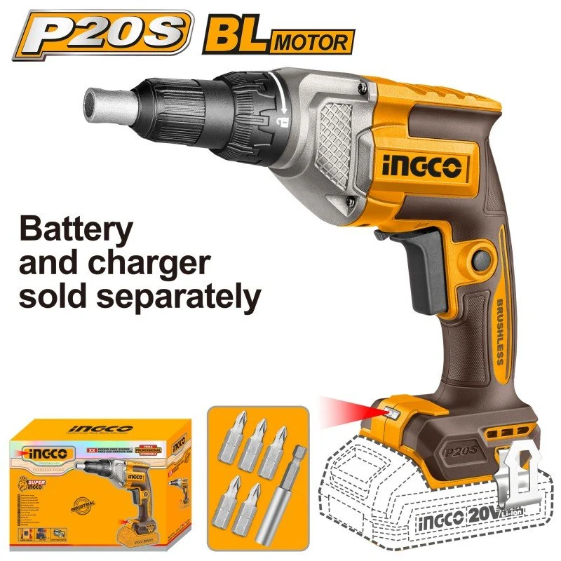Avvitatore a batteria in cartongesso 20V NUDO