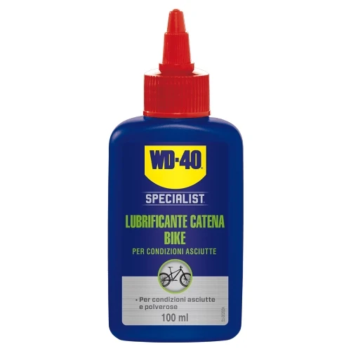 LUBRIFICANTE CATENA BIKE WD-40 PER ASCIUTTO ML.100