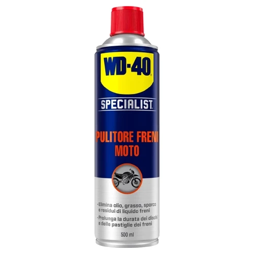 PULITORE FRENI MOTO SPRAY WD-40 SPECIALIST ML.500