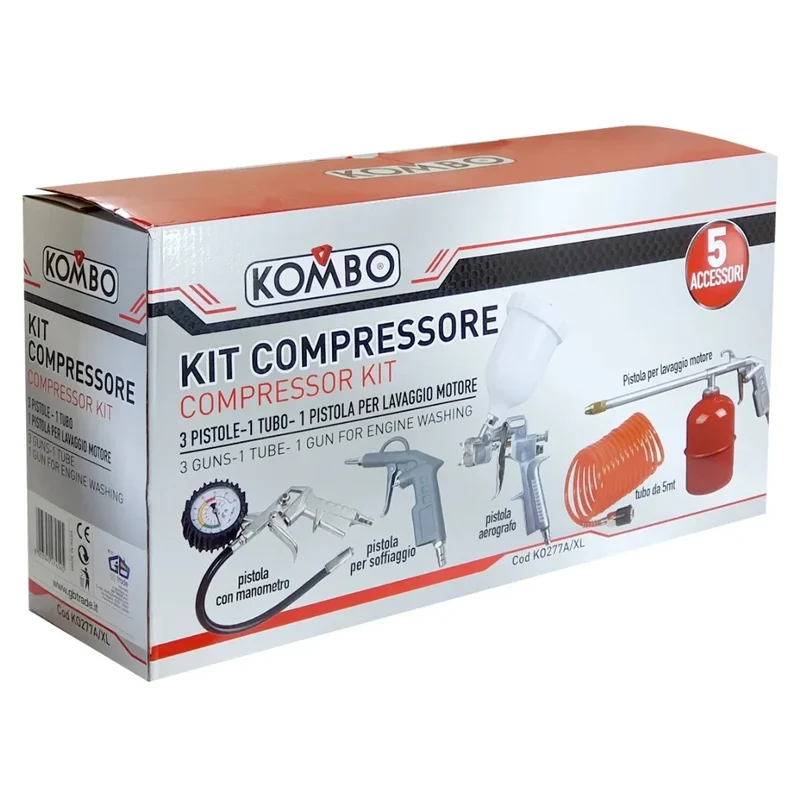 KIT 5 Accessori Compressore | KOMBO