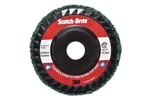 Disco Scotch-Brite XT Pro Extra Cut 115 mm | Disco Rimozione Ruggine e Vernice 3M