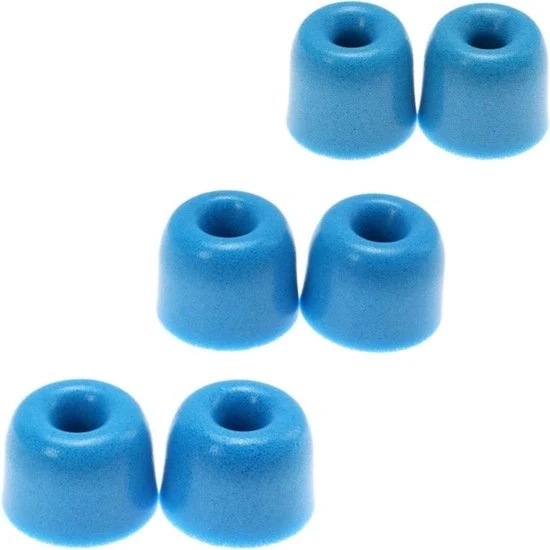 Orecchini acustici con Memory Foam - Isolamento antirumore - Sostituzione orecchini - Compatibile con TIN HiFi T2 Pro - 3 misure S/M/L - Blu - Demagnetizzante - Comodo - Alta qualità