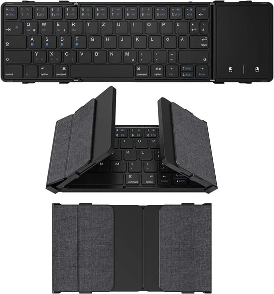 Tastiera portatile - Opvouabile - Bluetooth - Tastiera ripiegabile