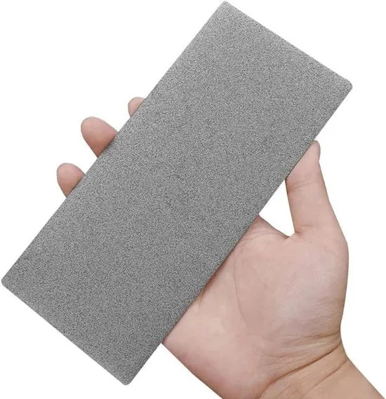 Pietra di Affilatura Quadrata Sfoglia Sottile Affilatura e Polire Strumento per Pietra di Affilatura (400Grit 1Pezzi)
