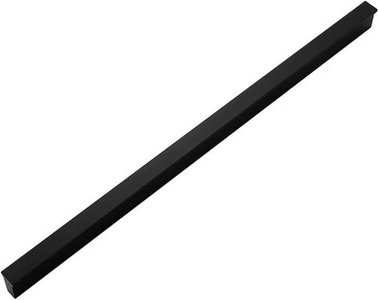 Maniglia di apertura - Cassetto cucina - Nero - Cassetto carrello - Maniglia - Adatto per armadi - Nero Modello - Maniglia cucina - Pulsanti carrello cassetto hardware - Traghetto maniglie 308 mm di lunghezza (centro foro 288 mm)