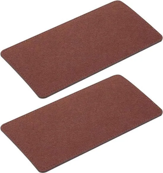 Tas a forma di bordo - Portafoglio a forma di tasca - Pelle - Inserzione per tasca - Bordo - Marrone - 24,6 x 13 cm - Rettilineo - Pelle - Cosmetici - Adatto per - 2 pezzi - Tasca a forma di velluto - Portafoglio con tasca posteriore
