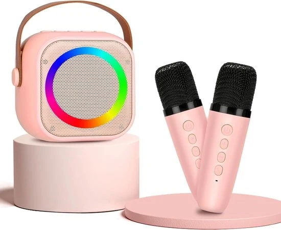 Impianto di Karaoke - Impianti di Karaoke - Microfono a doppia uscita - Microfono Karaoke Bluetooth - Cassetta di Karaoke