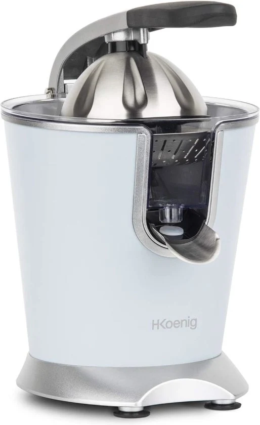 Citruspers elettrico in acciaio inossidabile - BPA libero - 160W - 0.6L - Tritacitrus - Resistentente al lavastoviglie - Anti-drup - Citrusfrutta