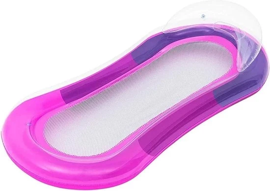 Matrimoniale Hangmat per Acqua - Matrimoniale Hangmat per Bagno - Piscina per Bambini - Air Mattress per Bagno - Piscina per Bambini - Bagno - Spiaggia - Giocattoli per Acqua - Vacanza - Must Have per l'Estate!