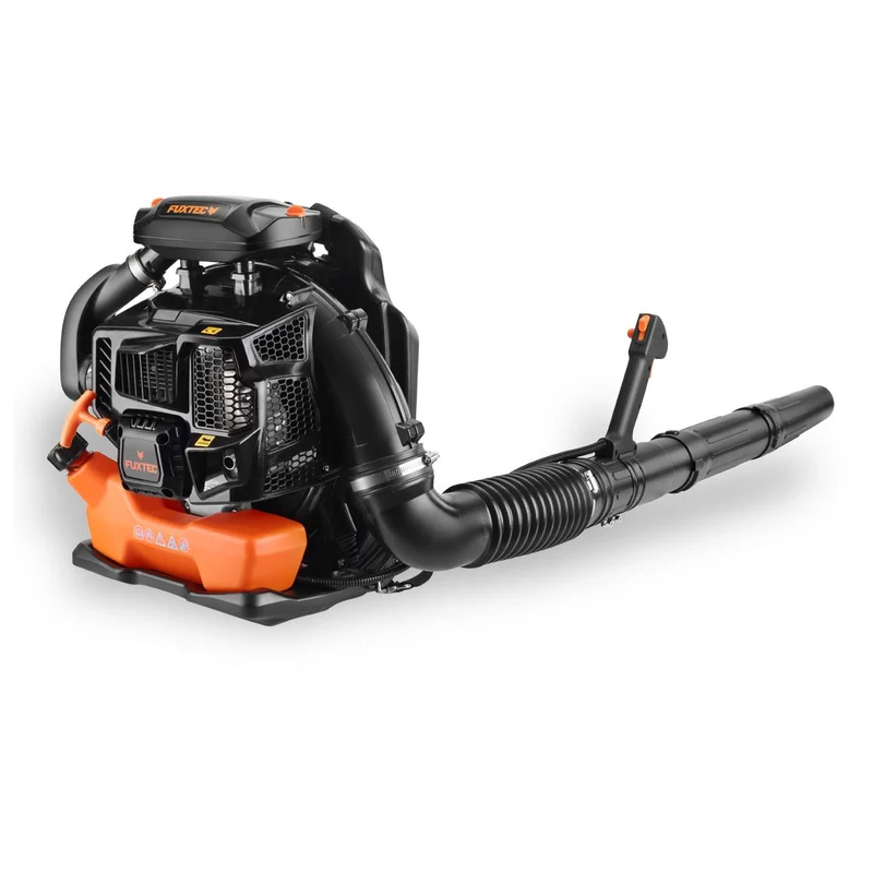 B-WARE Soffiatore a scoppio professionale a zaino FUXTEC FX-LBP165T motore a benzina soffiafoglie a spalla