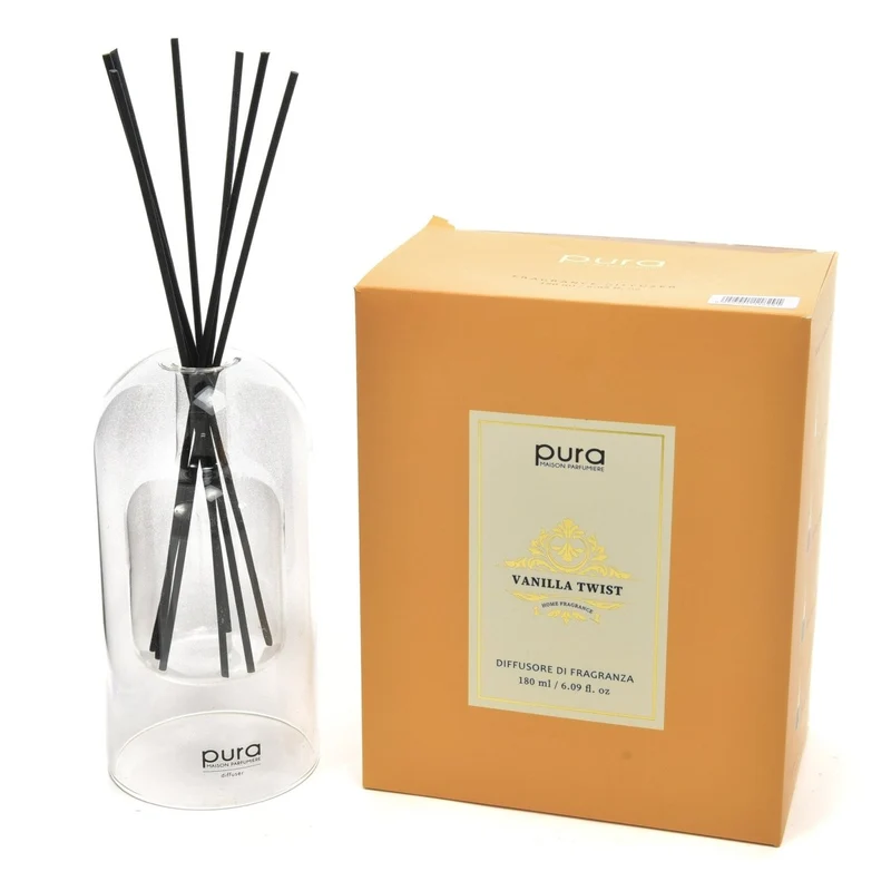 Diffusore di essenza con bottiglia in vetro 180ml