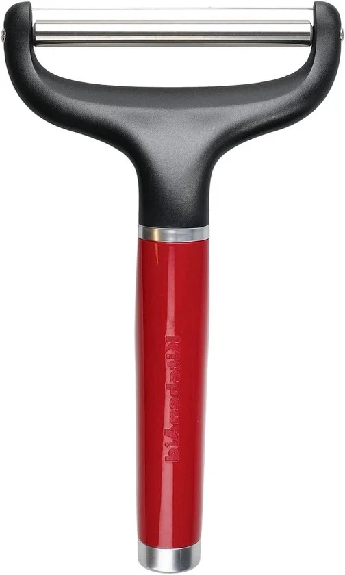 Affettatrice per formaggio - Acciaio inossidabile - Rosso Reale - 1 pezzo