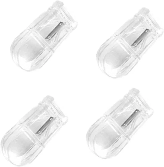 Set di 4 snipper per pil - con splitter per farmaci - con scatola per pil - con scatola per snipper - con contenitore per pil - con contenitore per snipper - 8,8x4x2,5cm
