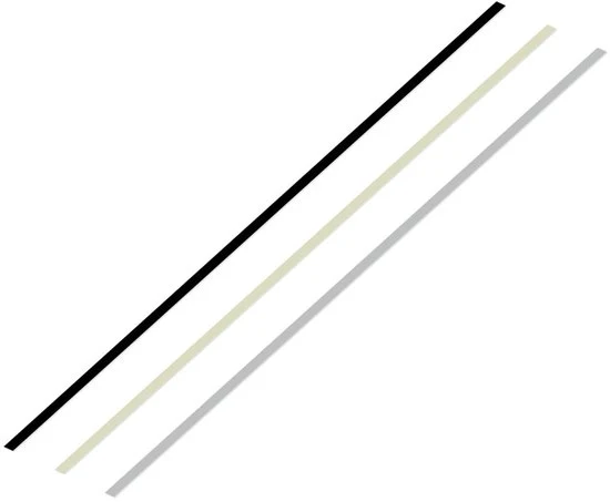Fascia di chitarra - Striscia di purfling - Finitura perfetta - 1650x6x1,5mm - Protezione contro graffi - Adatto per chitarre acustiche e classiche ...