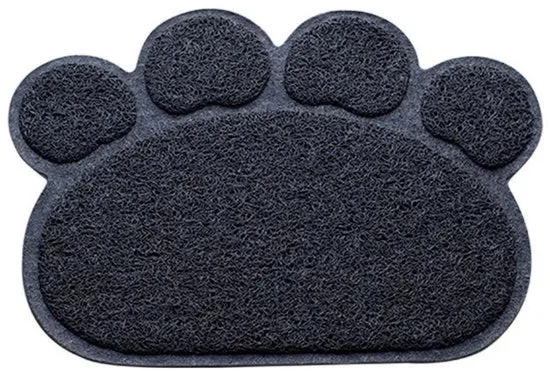 Mat per gatto - Mat di gomma lavabile - Mat di gomma antiscivolo impermeabile - Mat di cibo e acqua per animali domestici - Mat di cibo e acqua per cani, gatti, cuccioli e gattini - Mat per gattini per interni - Per amici pelosi - 60x45cm