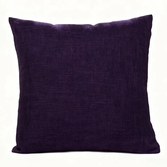 2 copie decorativi cuscini copricuscini - stile rustico fattoria Boho arredamento da soggiorno - copricuscini di lino spesso - copricuscini quadrati - Con cerniera invisibile - Adatto per divano letto, ufficio (40x40 cm)