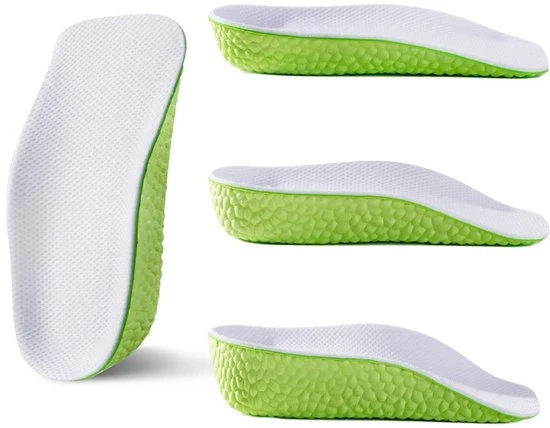 Influenzatori di altezza interno - 2 paia - Altezza aumentata 2,5 cm - Influenzatori di altezza interno semitalli - Influenzatori di altezza interno interni invisibili - Bottoni interni di altezza aumentata per uomo e donna