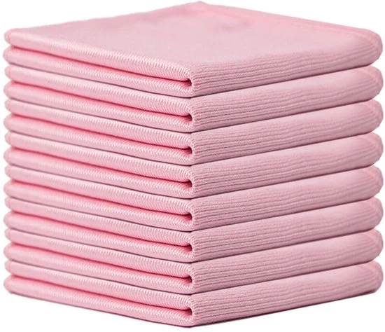 12 asciugamani di pulizia a microfibra - Asciugamani multifunzionali portatili per le superfici - Superassorbenti - Per finestre, specchi, parabrezza, schermi, TV, tablet e posate - 30x30cm
