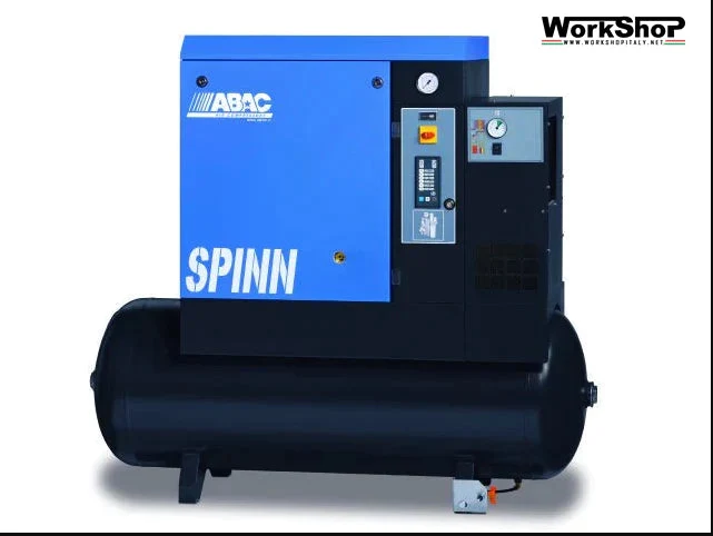 Compressore Abac a vite SPINN serbatoio da 500lt con essicatore da 7,5 a 20 Hp