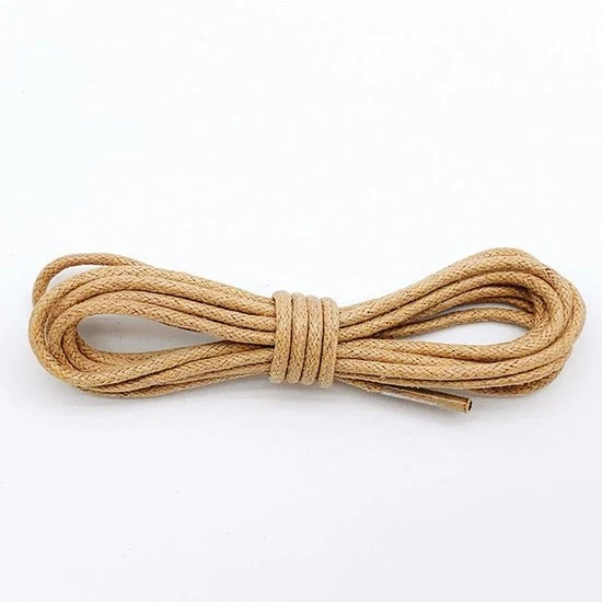 2 paia cordoncini in cotone di 90 cm - Cordoncini rotondi di 2,5 mm - Cordoncini robusti rotondi - Cordoncini duraturi - Cordoncini per stivali - Cordoncini in pelle impermeabili - Per scarpe e stivali eleganti