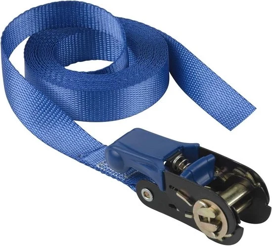 Cavo di tensione con rasoio - Blu - 5m x 25mm - 4365EURDAT - Cavi di tensione di alta qualità con rasoio