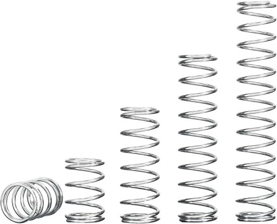 Drukknoop - Acciaio inossidabile - 10 pezzi - 0,7 x 6 x 10 mm