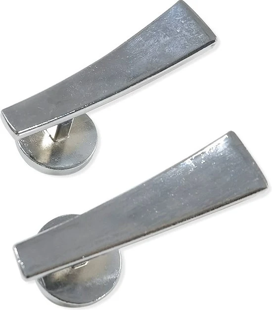 Due sostegni tenda Sostegni tenda da parete Sostegni tenda in acciaio Sostegni tenda classici Sostegni tenda da parete a coda di rondine Sostegni tenda da parete Sostegni tenda - argento chiaro