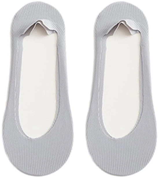 5 paia di calze per donna Ice Silk in silicone comfort - calze in silicone trasparenti per estate - calze in cotone leggere Ice Silk con suola antiscivolo - calze respiranti - calze ultra basse - calze invisibili - calze con tacchi alti