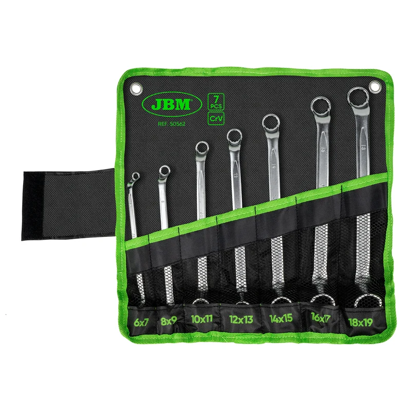 SET DI 7 CHIAVI A GOMITO A 12 POLI 50562 JBM