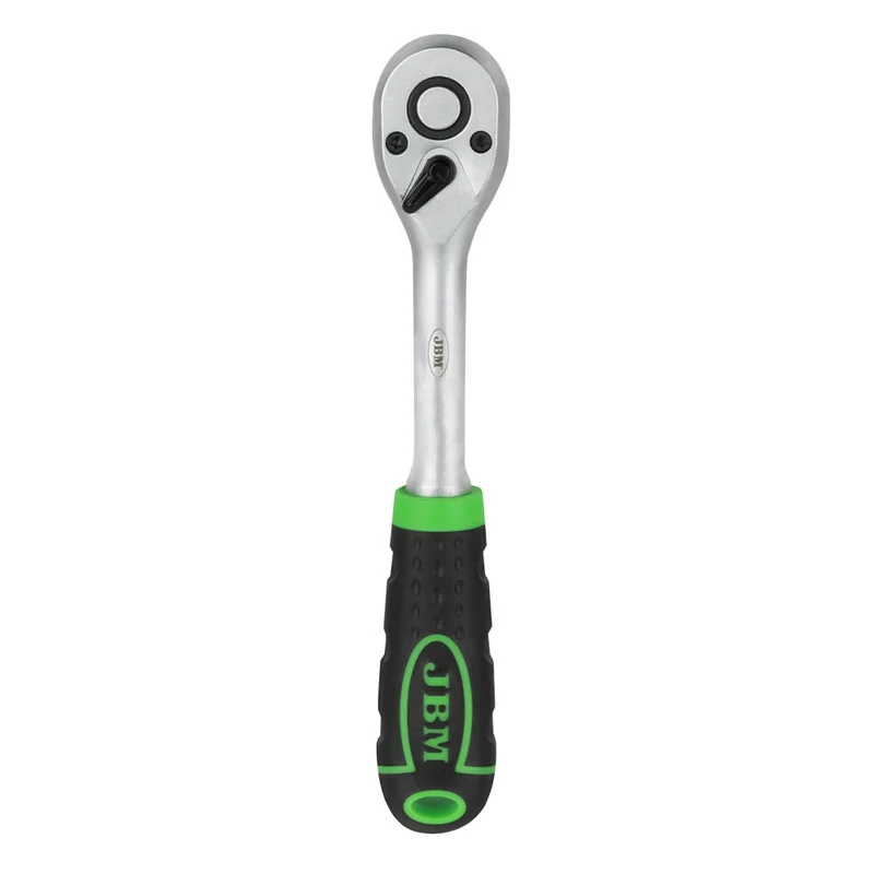 CRICCHETTO DRITTO 1/2" CON TESTA A 72 DENTI 255MM 54085 JBM