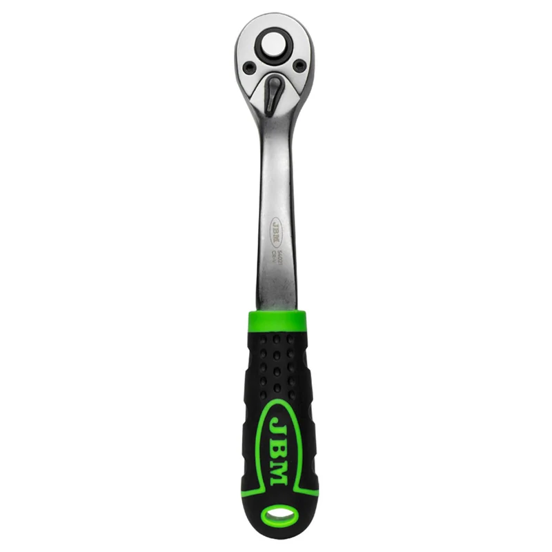 CRICCHETTO 3/8" CON TESTA A 72 DENTI 200MM - ZINCATO 54021 JBM