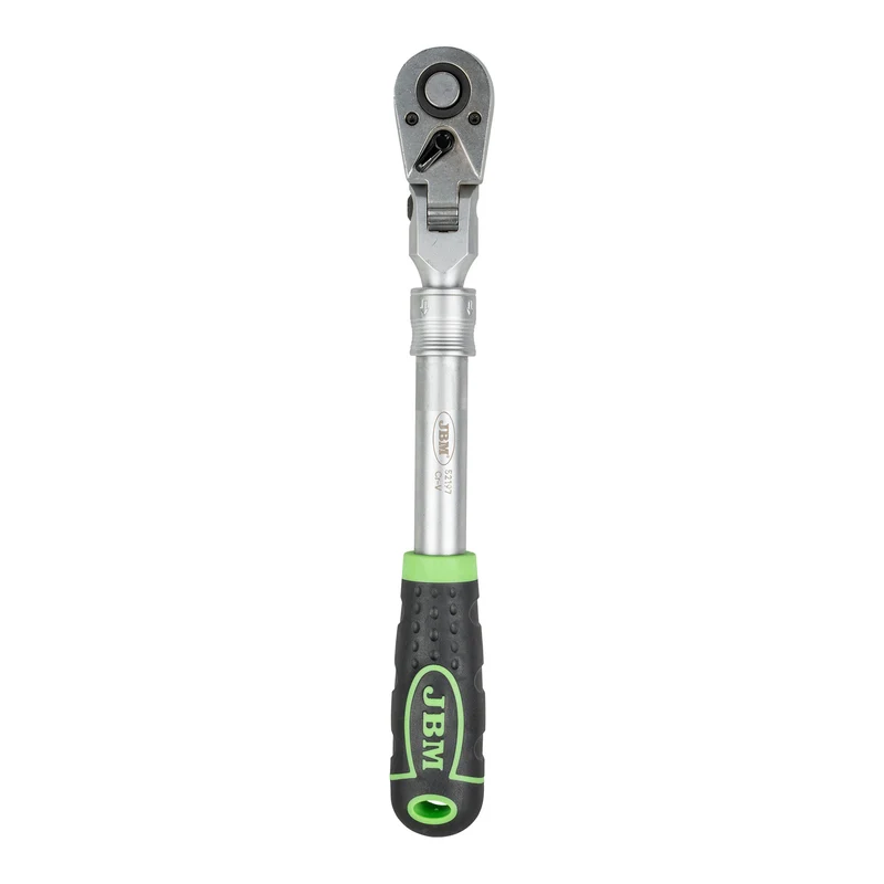 CRICCHETTO ESTENDIBILE 1/2" 350-490MM CON TESTA ARTICOLATA A 72 DENTI 52197 JBM