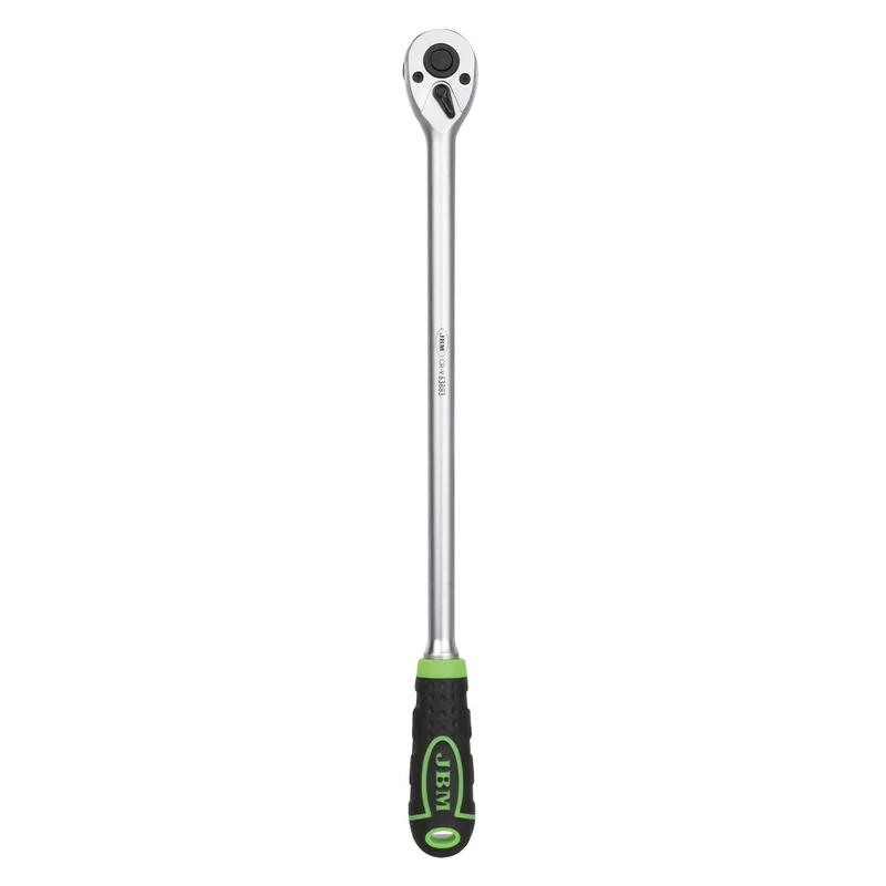 CRICCHETTO EXTRA LUNGO 1/4" 305MM CON TESTA A 72 DENTI 53883 JBM