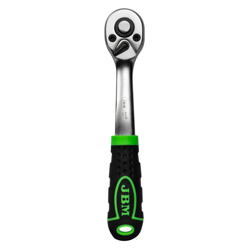 CRICCHETTO 1/4" CON TESTA A 72 DENTI 145MM - ZINCATO 54018 JBM