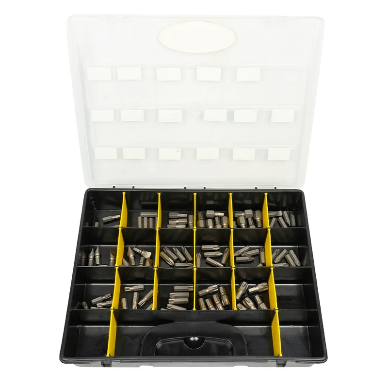 VALIGETTA DI 85 PEZZI CON INSERTI PHILLIPS, PIATTA, ALLEN E TORX 52539 JBM