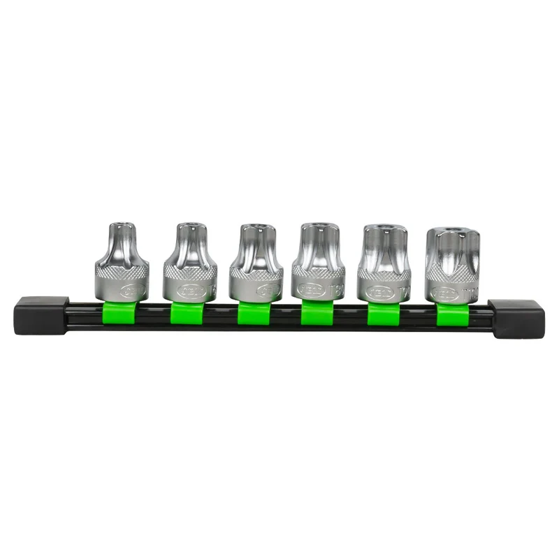 SET DI 6 INSERTI TORX INVIOLABILI CON BUSSOLE 1/2" 51410 JBM