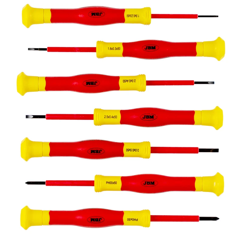 SET DI 7 CACCIAVITI ISOLATI 1.000V 52519 JBM