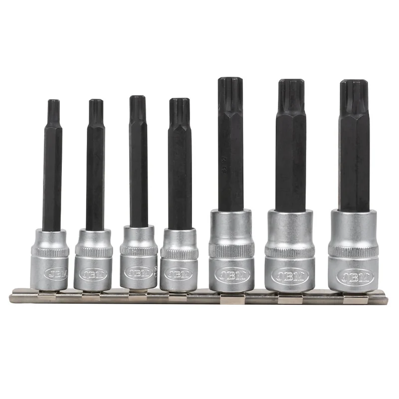 SET DI 7 INSERTI RIBE CON BUSSOLE 1/2" E 3/8" 50980 JBM