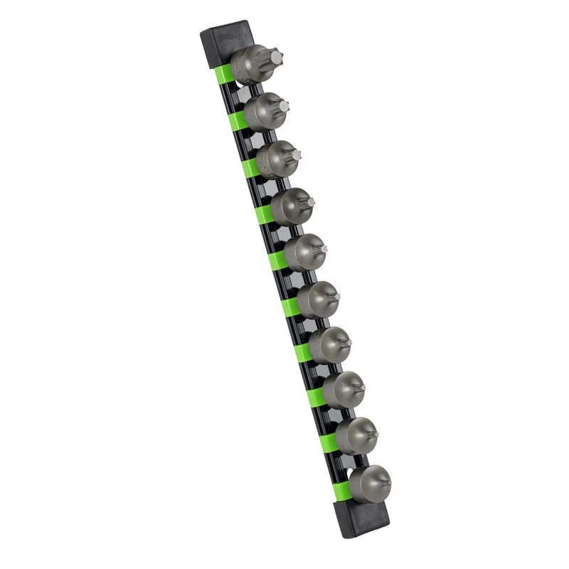 SET DI 10 INSERTI TORX CORTI CON BUSSOLE 3/8" 54546 JBM