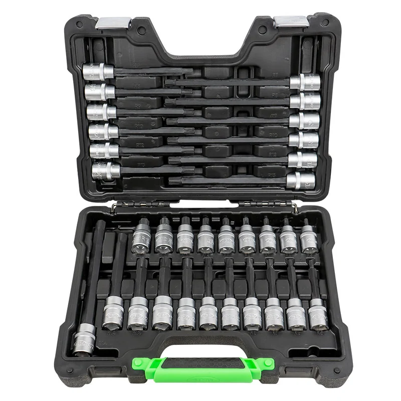 VALIGETTA DI 32 PEZZI CON INSERTI RIBE 1/2" 52606 JBM