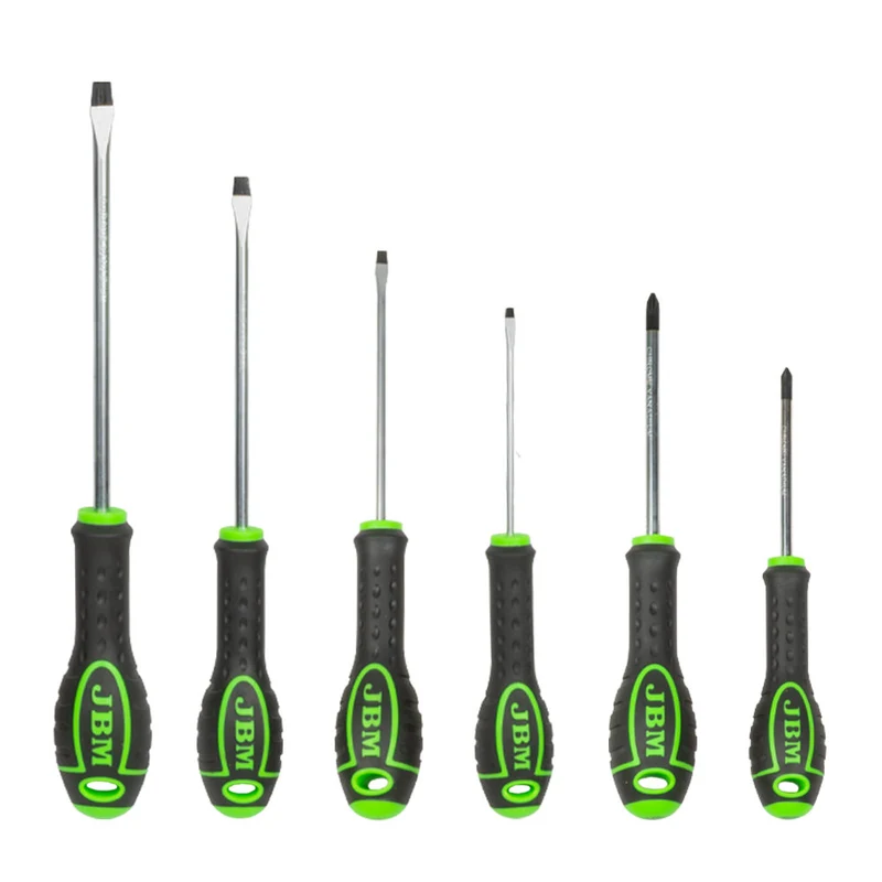SET DI 6 CACCIAVITI (2 A CROCE + 4 A TAGLIO) 54070 JBM